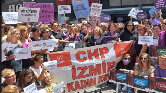 CHP li Kadınlar alana indi: Bu ülkenin kötü kaderi olamaz!