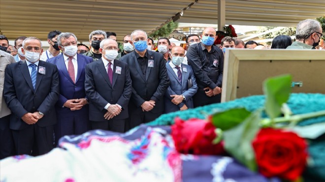 CHP li Sertel in acı günü: Hayat arkadaşına veda... Törene Kılıçdaroğlu da katıldı
