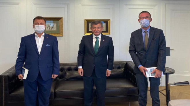CHP li belediye başkanından Davutoğlu na ziyaret ve davet!