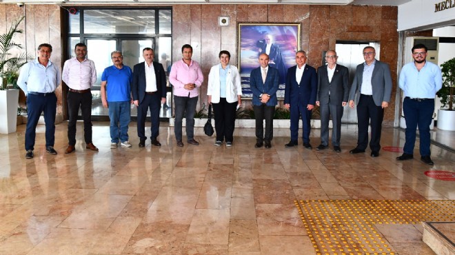 CHP’nin Ege İl Başkanlarından sürpriz İzmir ziyareti