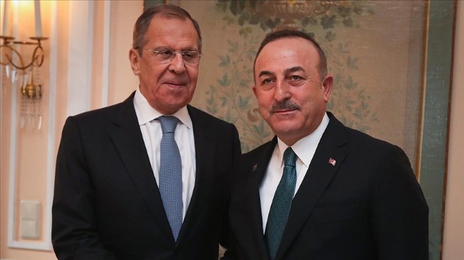 Çavuşoğlu, Lavrov ile görüştü: Saldırıyı durdurun!