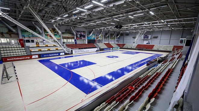 İzmir'in önemli spor merkezi baştan aşağı yenilendi