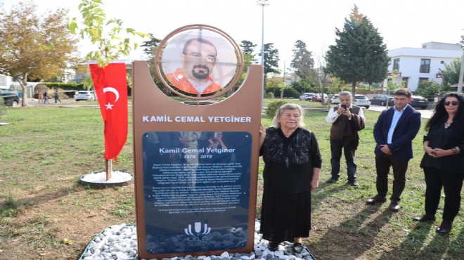 Cemal Yetginer'in ismi Urla'da yaşatılacak