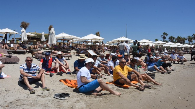 Çeşme deki halk plajı işgaline son