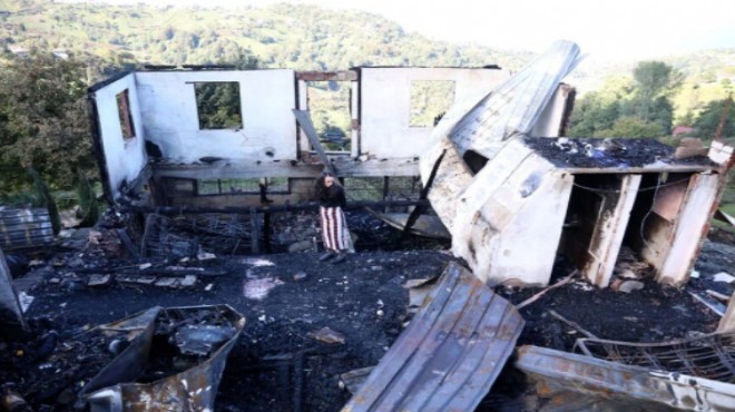 Çevreci ressamın evindeki yangının neden belli oldu