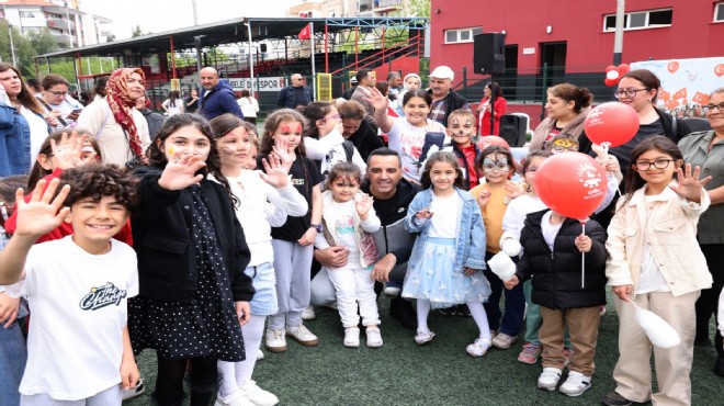 Çiğli'de çocuklara unutulmaz bayram!