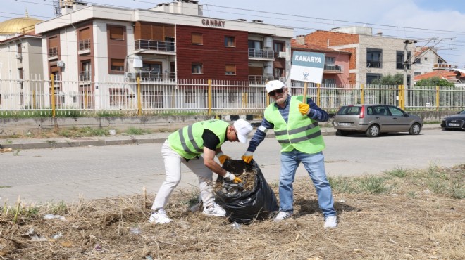 Çiğlililer çevre için el ele verdi