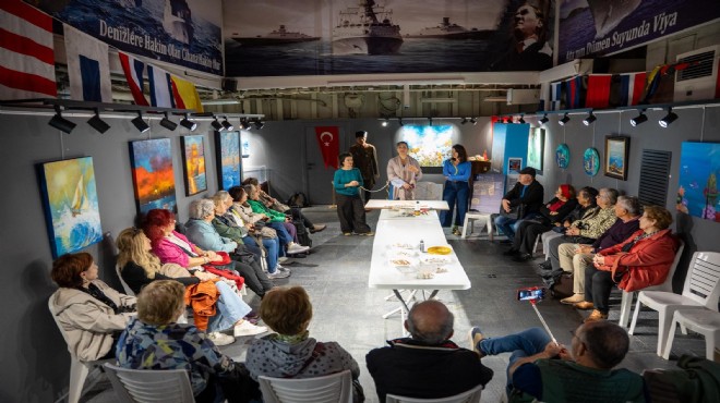 Çocuklar İzmir'in kültürel mirasını sanatla keşfetti
