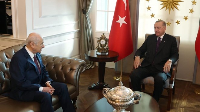 Cumhurbaşkanı Erdoğan, Bahçeli yle görüştü