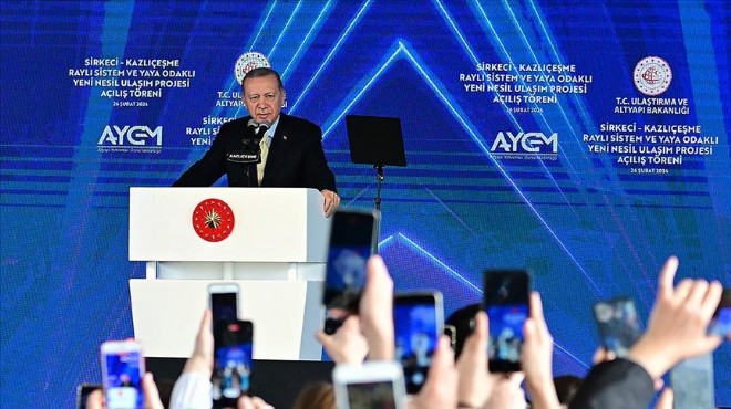 Cumhurbaşkanı Erdoğan: İstanbul da 5 yıl boşa geçti