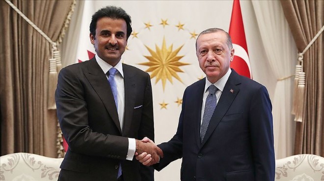 Cumhurbaşkanı Erdoğan Katar Emiri Al Sani ile görüştü