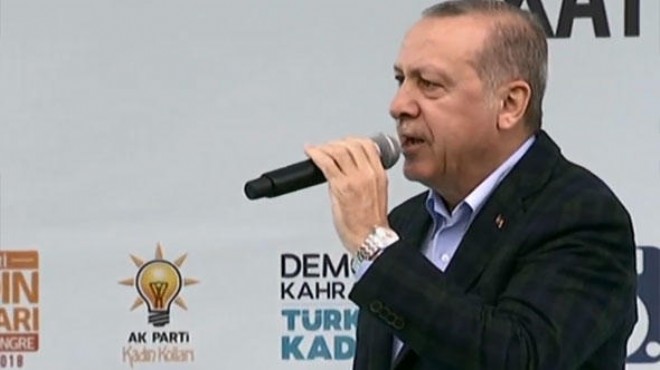 Cumhurbaşkanı Erdoğan dan Muharrem İnce yorumu