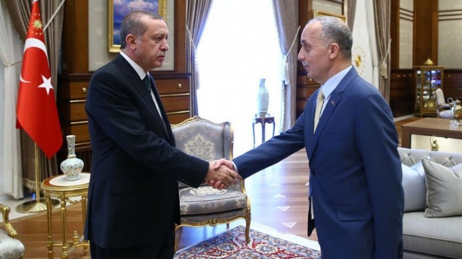 Cumhurbaşkanı Erdoğan ile Türk-İş Başkanı görüştü