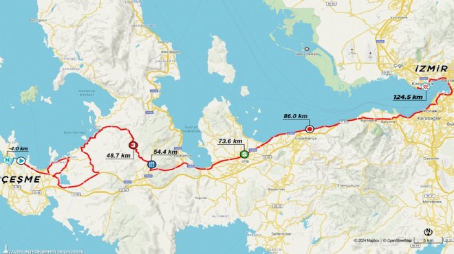 Cumhurbaşkanlığı Bisiklet Turu İzmir de: İşte kapanacak yollar!