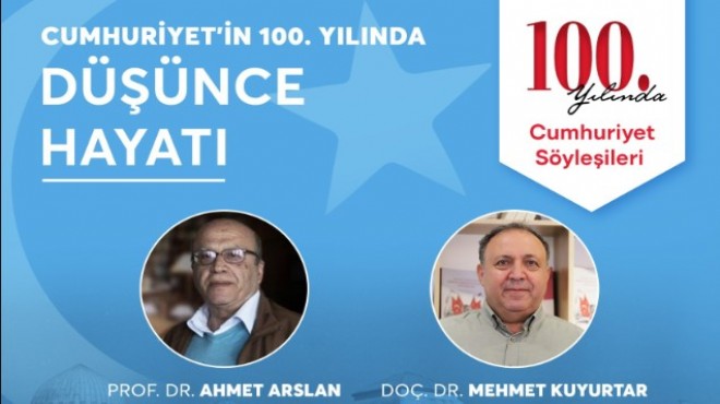 Cumhuriyet Söyleşileri Ahmet Arslan ve Mehmet Kuyurtar ile devam ediyor