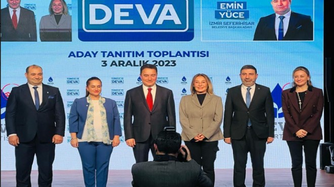 DEVA İzmir'de 3 ilçede adayını açıkladı
