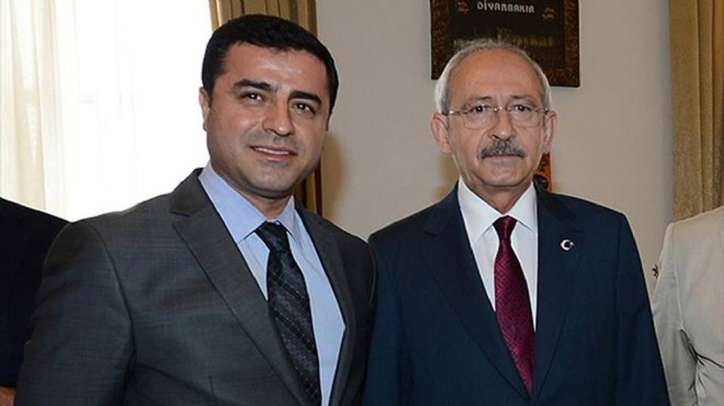 Demirtaş'tan Kılıçdaroğlu'na ret!
