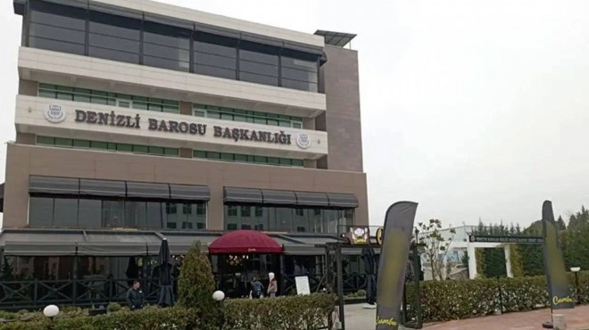 Denizli Barosu'na uyuşturucu operasyonu!