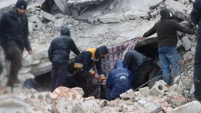 Deprem Suriye yi de vurdu: En az 1356 ölü!