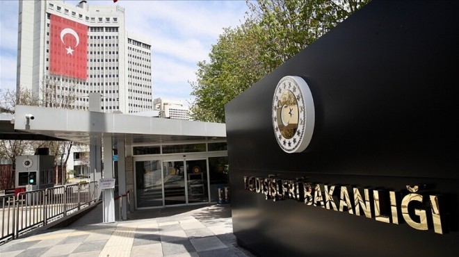 Dışişlerinden İsrail'in '1915' kararına tepki!