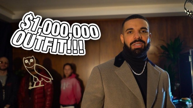 Drake’in milyon dolarlık stili!
