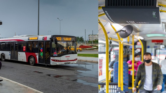 Dünyada ilk: İzmir’de otobüslere ameliyathane hijyeni