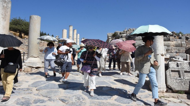Efes Antik Kenti ne turist akını