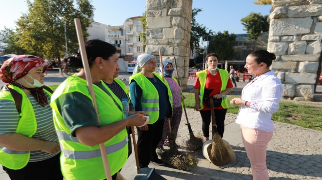 Efes Selçuk sokakları kadınlara emanet