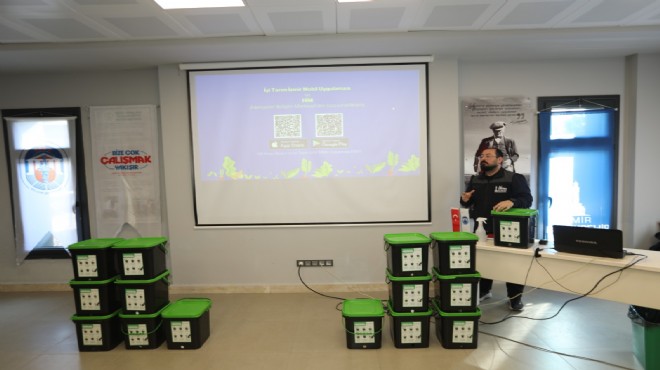 Efes Selçuk'ta kompost eğitimine yoğun ilgi