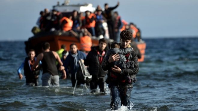 Ege Denizi nde 105 mülteci yakalandı