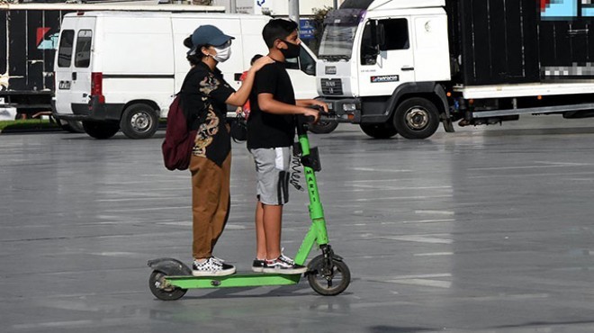 Elektrikli scooter larda tehlikeye dikkat!