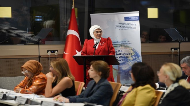 Emine Erdoğan BM de  Sıfır Atık  tecrübesini anlattı