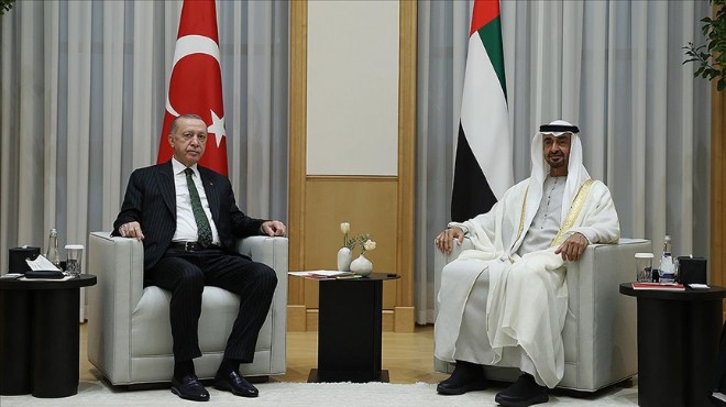 Erdoğan BAE Devlet Başkanı Al Nahyan ile telefonda görüştü