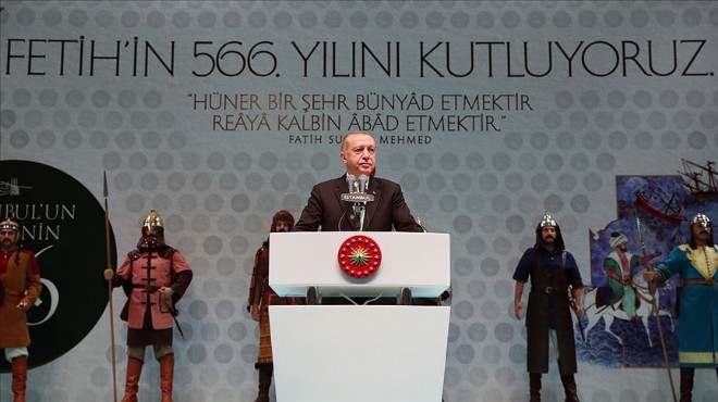Erdoğan: Hesaplaşma 566 yıldır bitmedi