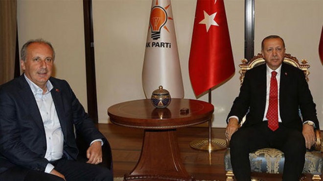 Erdoğan-İnce görüşmesinin detayları belli oldu