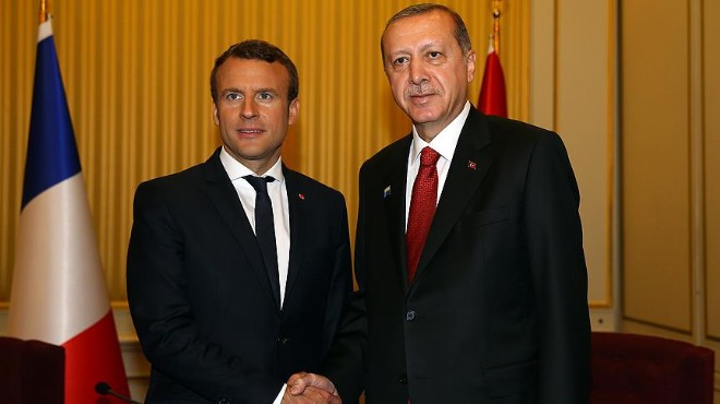 Erdoğan, Macron ile Doğu Guta daki dramı görüştü