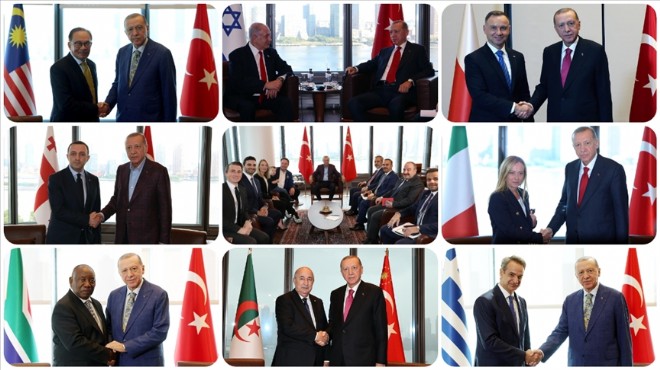 Erdoğan dan BM de yoğun diplomasi trafiği