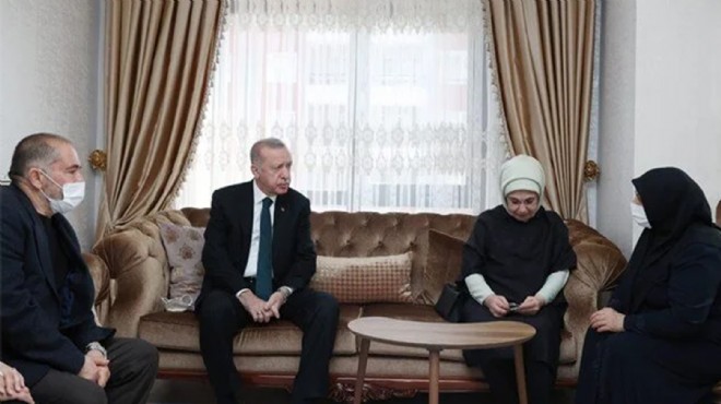 Erdoğan dan Başak Cengiz in ailesine ziyaret