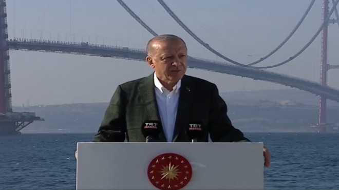 Erdoğan dan CHP ye Kanal İstanbul tepkisi