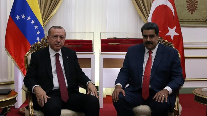 Erdoğan dan Maduro ya: Dik dur, yanındayız!