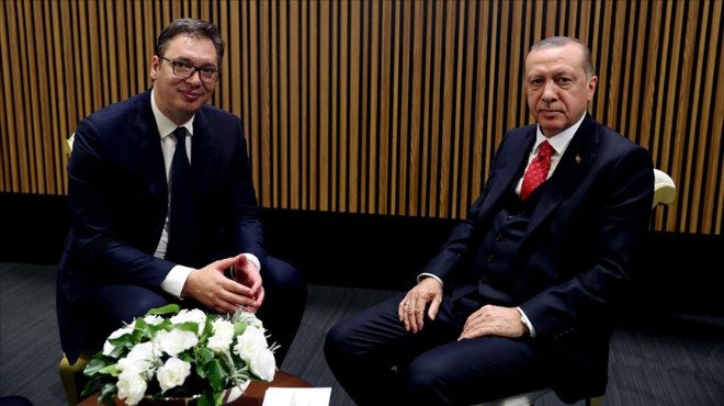 Erdoğan dan Sırbistan a kritik ziyaret