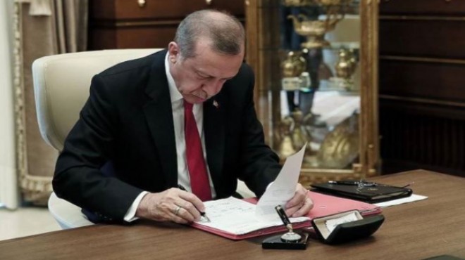 Erdoğan dan atama ve görevden alma kararları