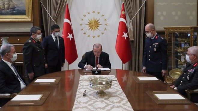 Erdoğan dan onay: YAŞ kararları açıklandı