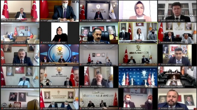 Erdoğan dan teşkilatla bayramlaşma... İl başkanları adına Sürekli konuştu!