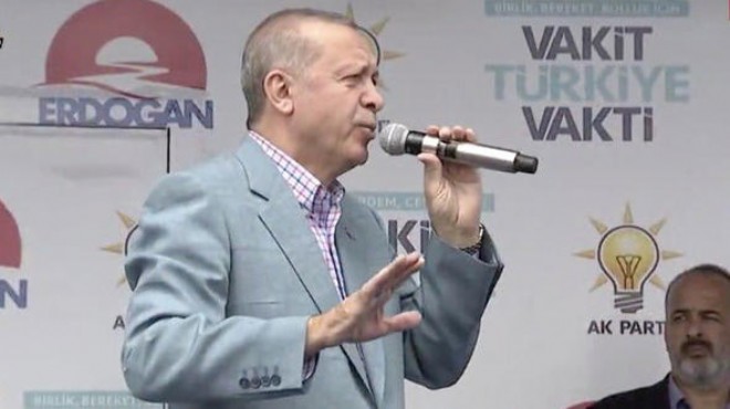 Erdoğan dan vekillere çağrı: Bu İnce ye dava açın!