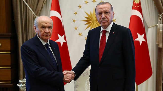 Erdoğan ile Bahçeli den  ittifak  zirvesi: Masada İzmir de var!