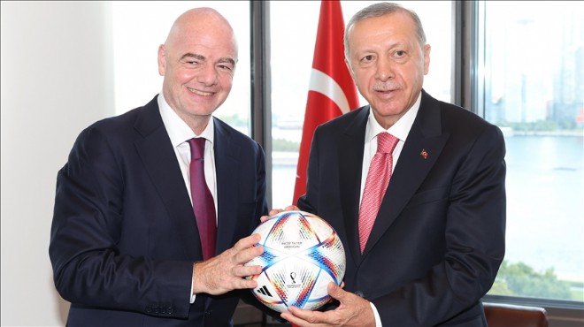 Erdoğan ile Infantino nun dünya kupası diyaloğu!
