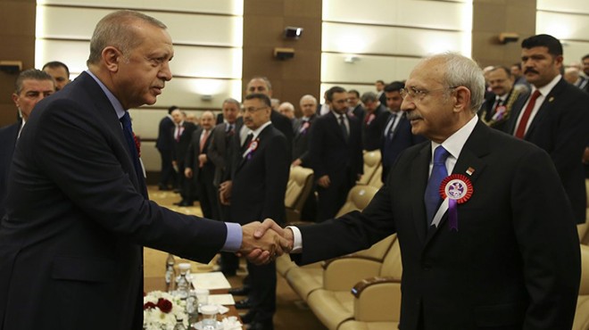 Erdoğan ile Kılıçdaroğlu nu buluşturan tören