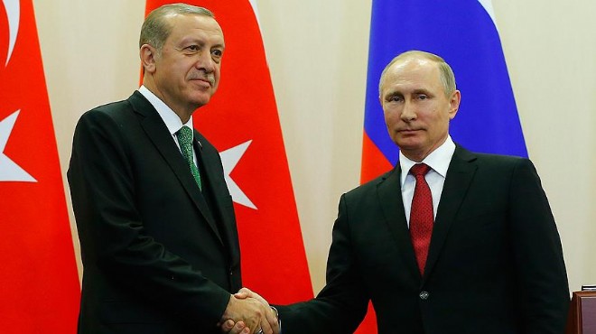 Erdoğan ile Putin  Irak ve Suriye yi konuştu