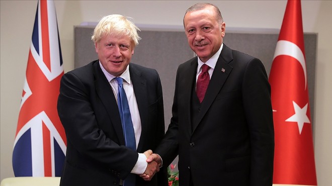 Erdoğan ve Johnson dan kritik görüşme!